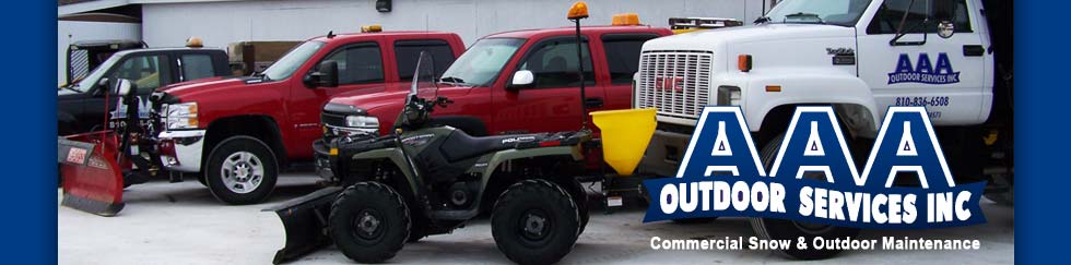 About AAA Outdoor Services, Inc. - Michigan Snow Removal & Plowing